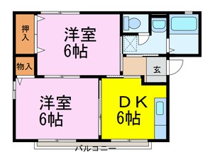 ハイツヴァンティアンの物件間取画像